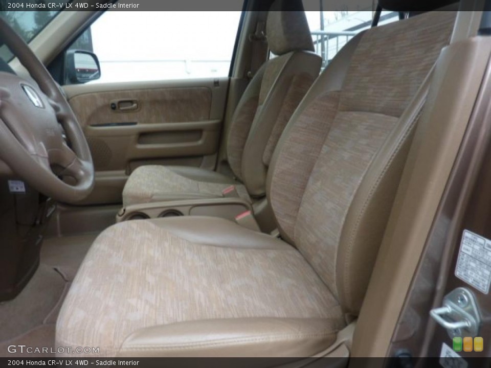Saddle Interior Photo for the 2004 Honda CR-V LX 4WD #47577497
