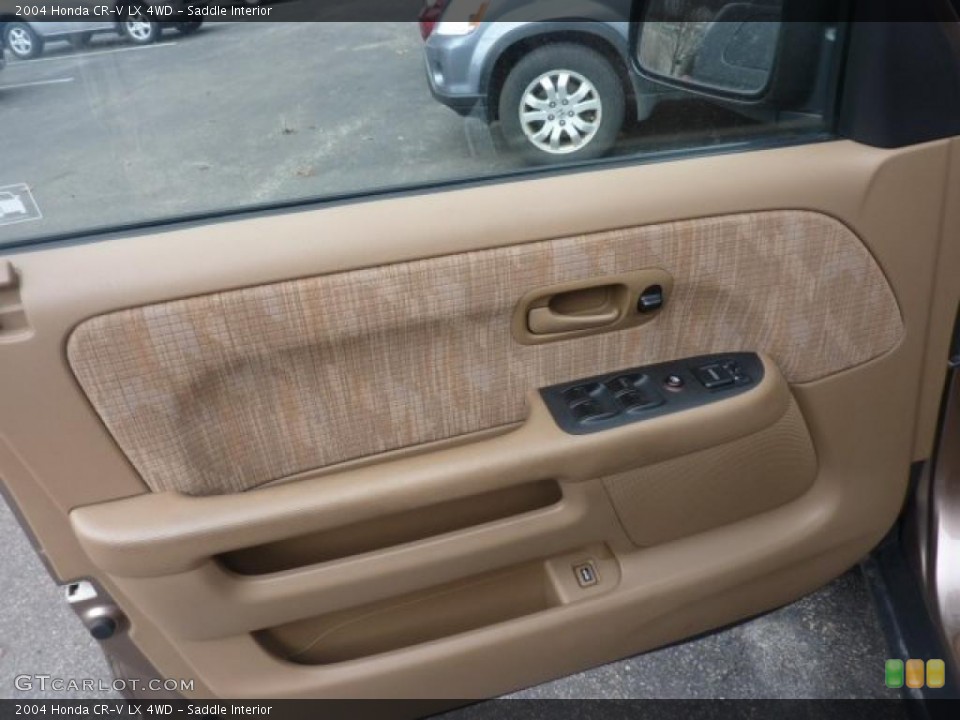 Saddle Interior Door Panel for the 2004 Honda CR-V LX 4WD #47577611