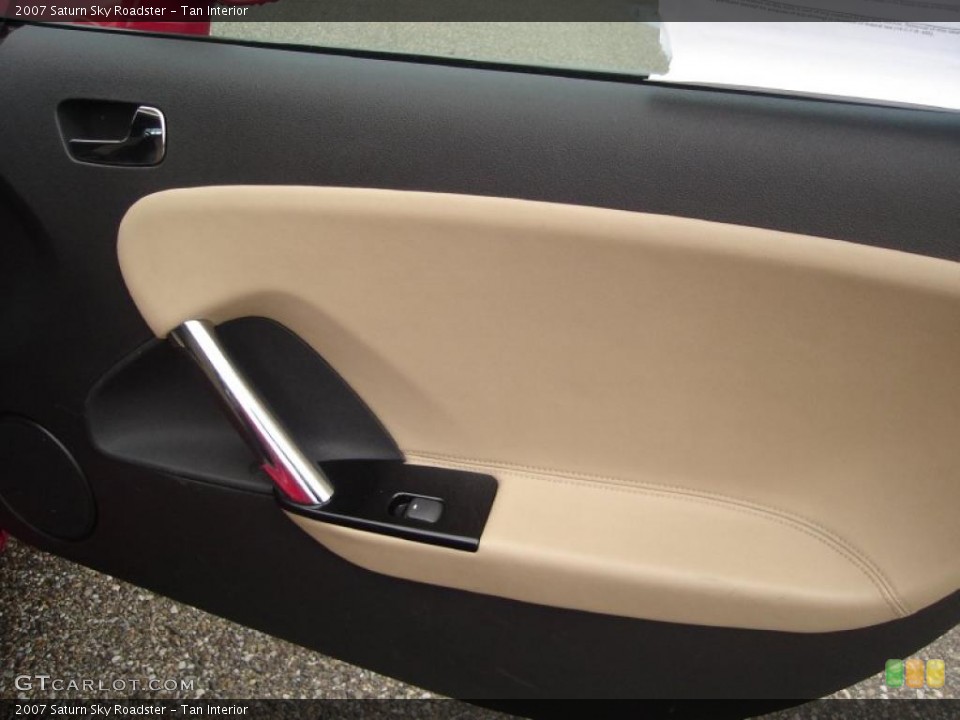 Tan Interior Door Panel for the 2007 Saturn Sky Roadster #47579564