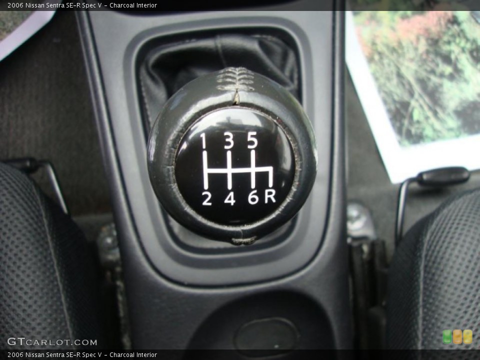 Charcoal Interior Transmission for the 2006 Nissan Sentra SE-R Spec V #47581184