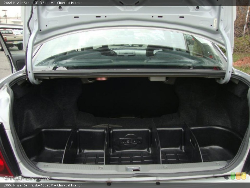 Charcoal Interior Trunk for the 2006 Nissan Sentra SE-R Spec V #47581190