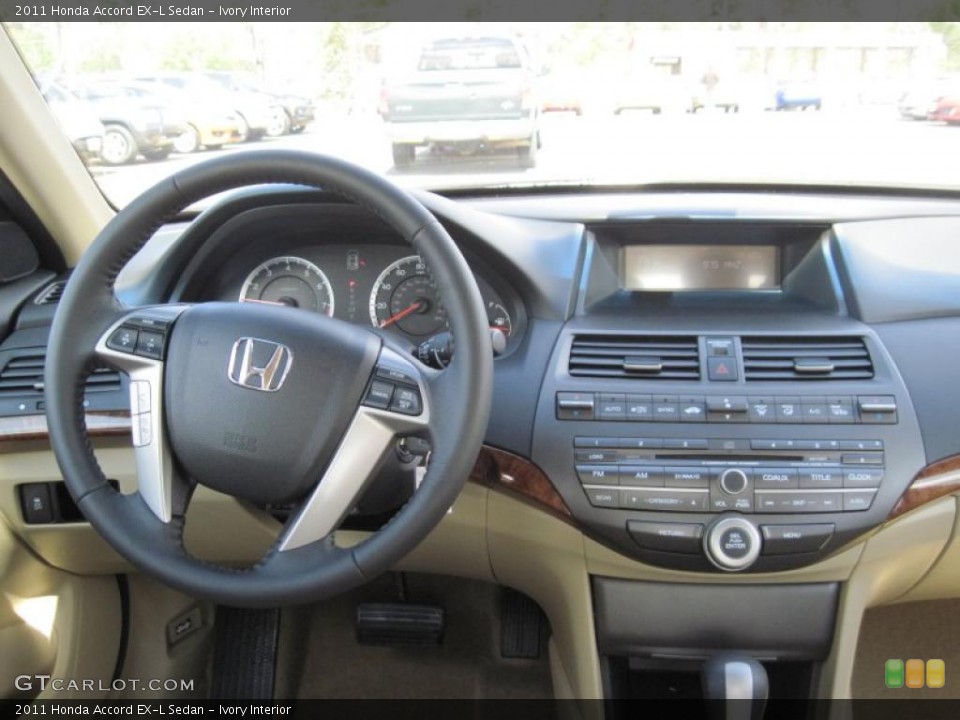 Ivory Interior Dashboard for the 2011 Honda Accord EX-L Sedan #47582153