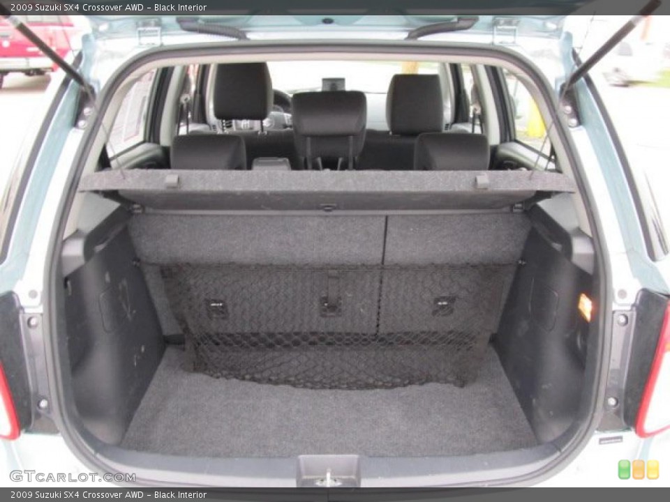 Black Interior Trunk for the 2009 Suzuki SX4 Crossover AWD #47582534