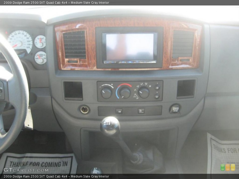 Medium Slate Gray Interior Transmission for the 2009 Dodge Ram 2500 SXT Quad Cab 4x4 #47585119