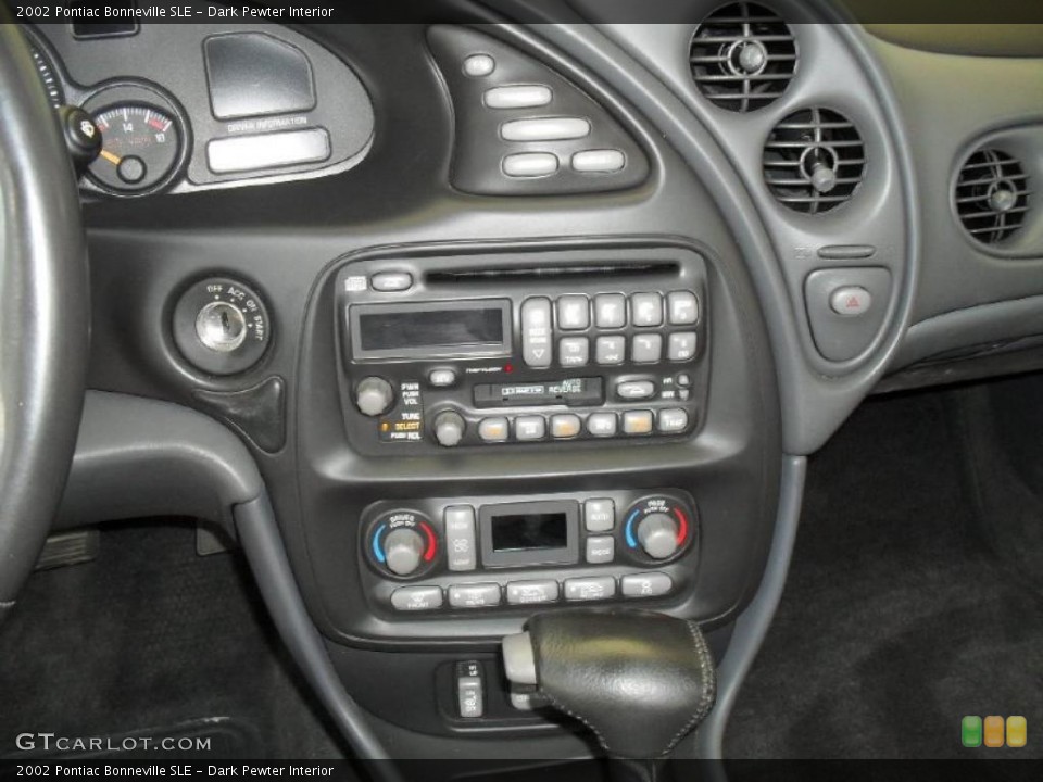 Dark Pewter Interior Controls for the 2002 Pontiac Bonneville SLE #47585284