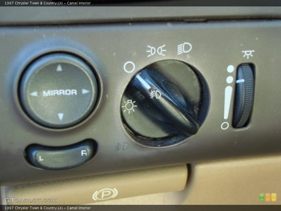 Camel Interior Controls for the 1997 Chrysler Town & Country LXi #47586811