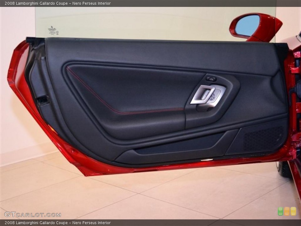 Nero Perseus Interior Door Panel for the 2008 Lamborghini Gallardo Coupe #47587105