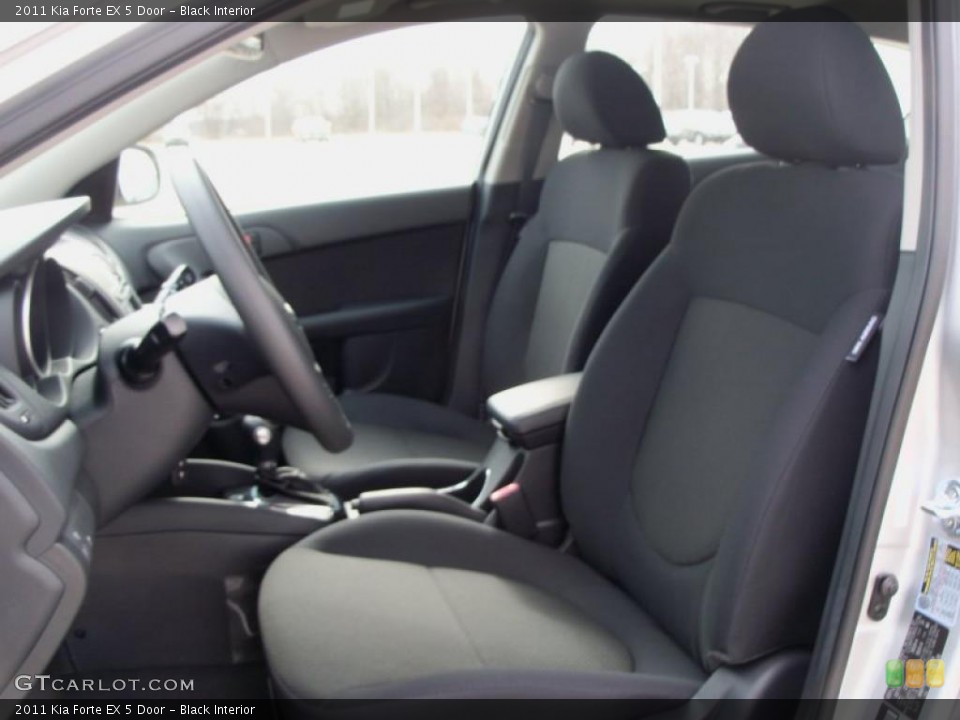 Black Interior Photo for the 2011 Kia Forte EX 5 Door #47587591