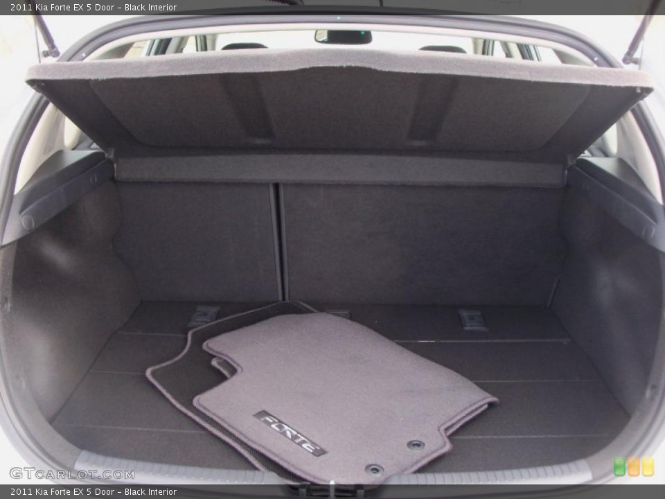 Black Interior Trunk for the 2011 Kia Forte EX 5 Door #47587813