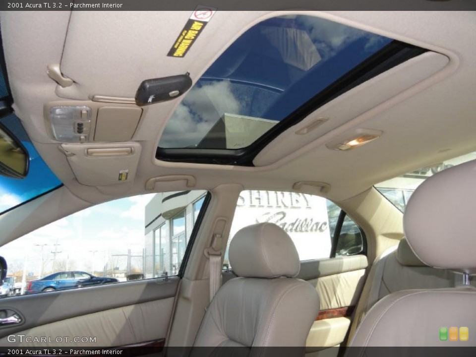 Parchment Interior Sunroof for the 2001 Acura TL 3.2 #47590129