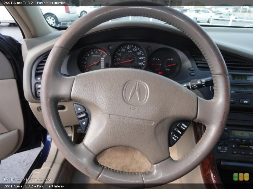 Parchment Interior Steering Wheel for the 2001 Acura TL 3.2 #47590189