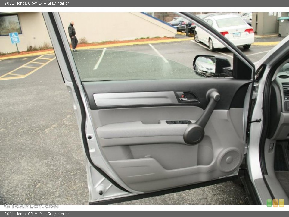Gray Interior Door Panel for the 2011 Honda CR-V LX #47590513