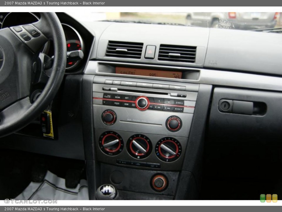 Black Interior Controls for the 2007 Mazda MAZDA3 s Touring Hatchback #47590813