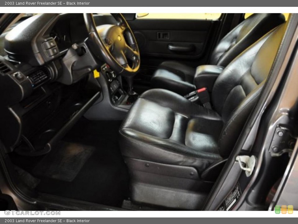 Black Interior Photo for the 2003 Land Rover Freelander SE #47593759