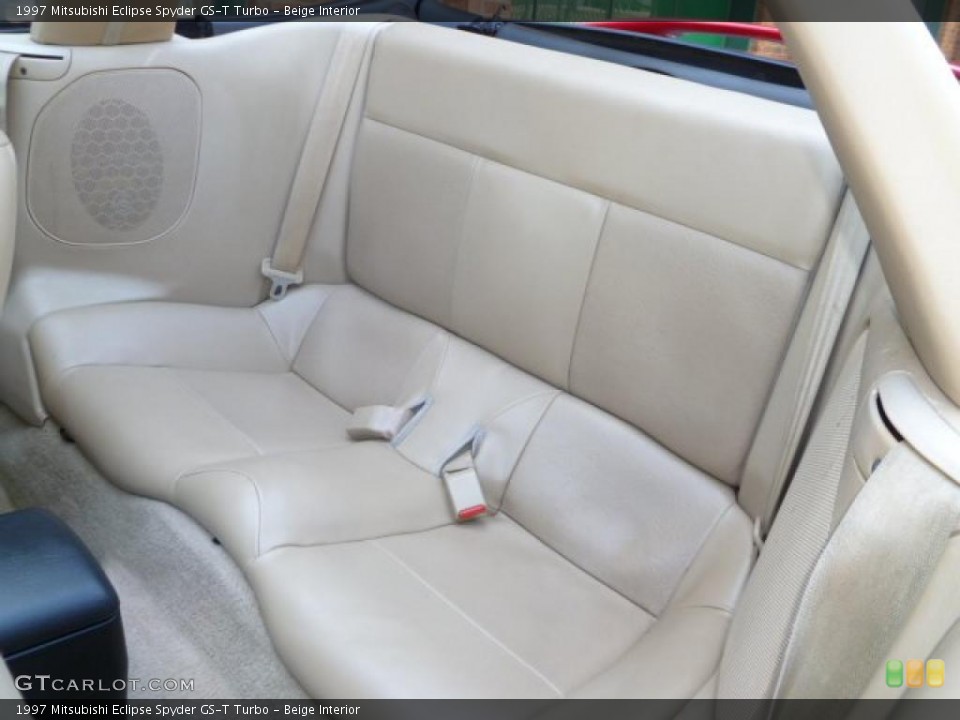 Beige Interior Photo for the 1997 Mitsubishi Eclipse Spyder GS-T Turbo #47594378