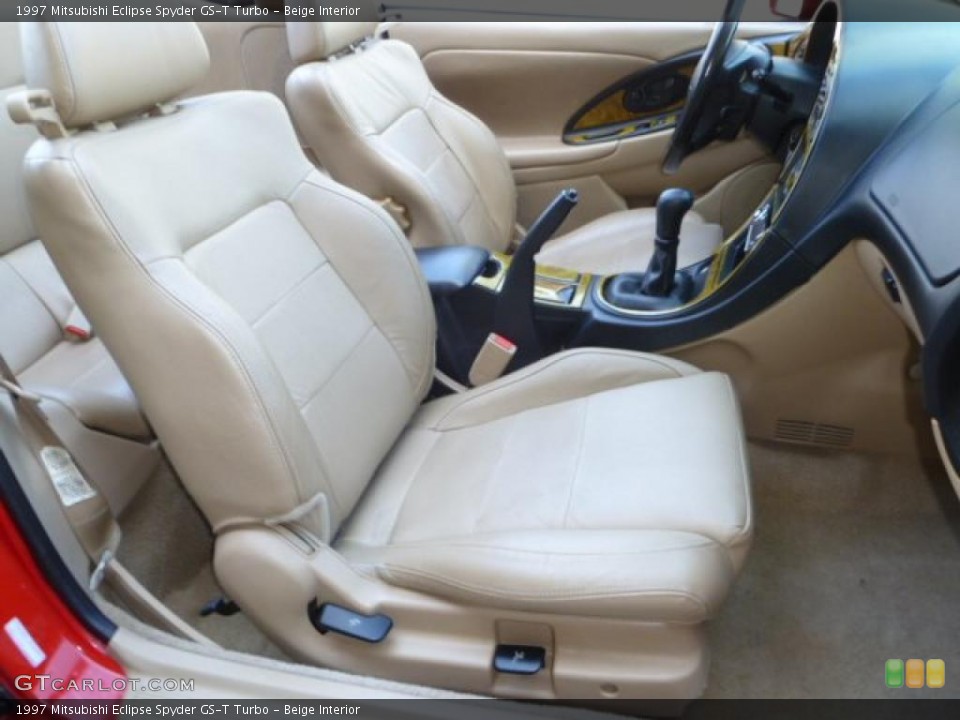 Beige Interior Photo for the 1997 Mitsubishi Eclipse Spyder GS-T Turbo #47594494