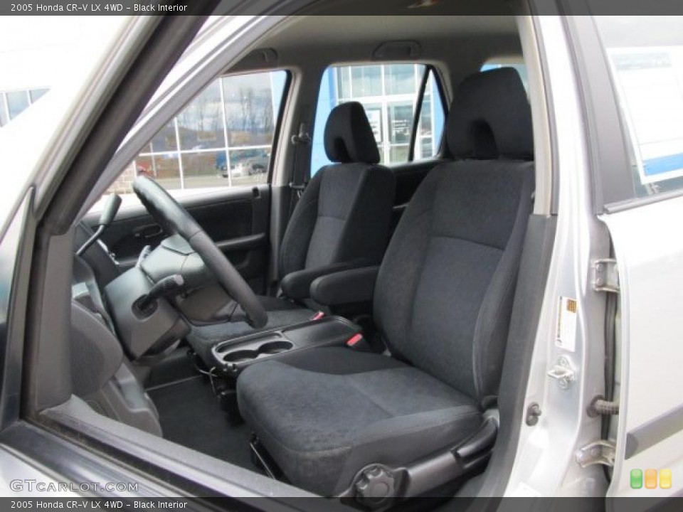 Black Interior Photo for the 2005 Honda CR-V LX 4WD #47596096