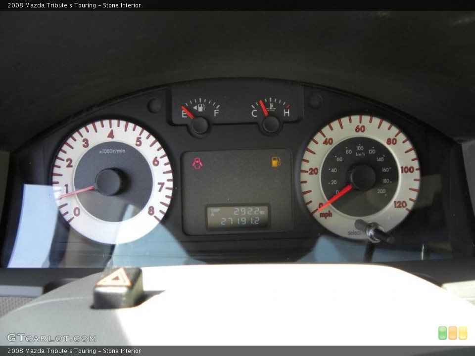 Stone Interior Gauges for the 2008 Mazda Tribute s Touring #47596315