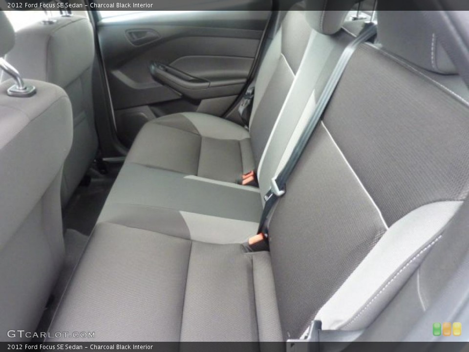 Charcoal Black Interior Photo for the 2012 Ford Focus SE Sedan #47596453