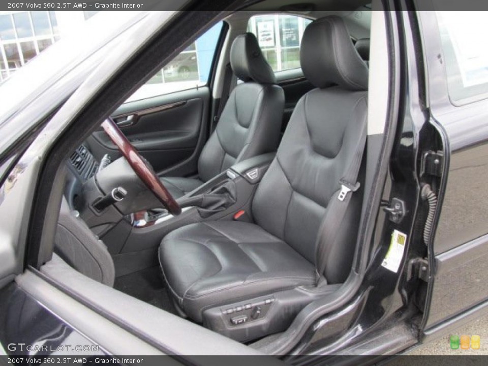 Graphite Interior Photo for the 2007 Volvo S60 2.5T AWD #47596697
