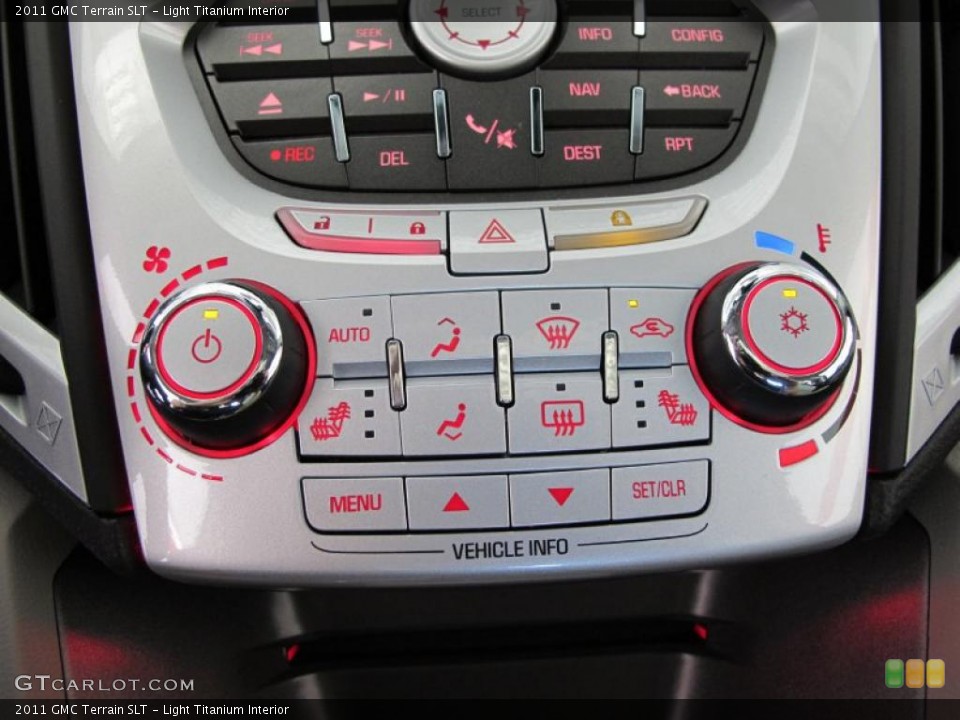 Light Titanium Interior Controls for the 2011 GMC Terrain SLT #47597003