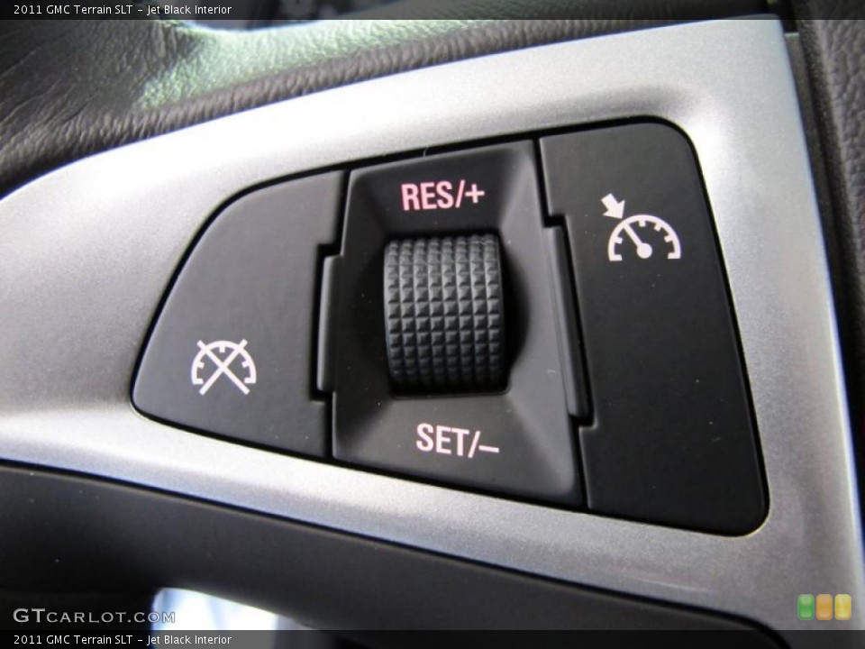 Jet Black Interior Controls for the 2011 GMC Terrain SLT #47597894