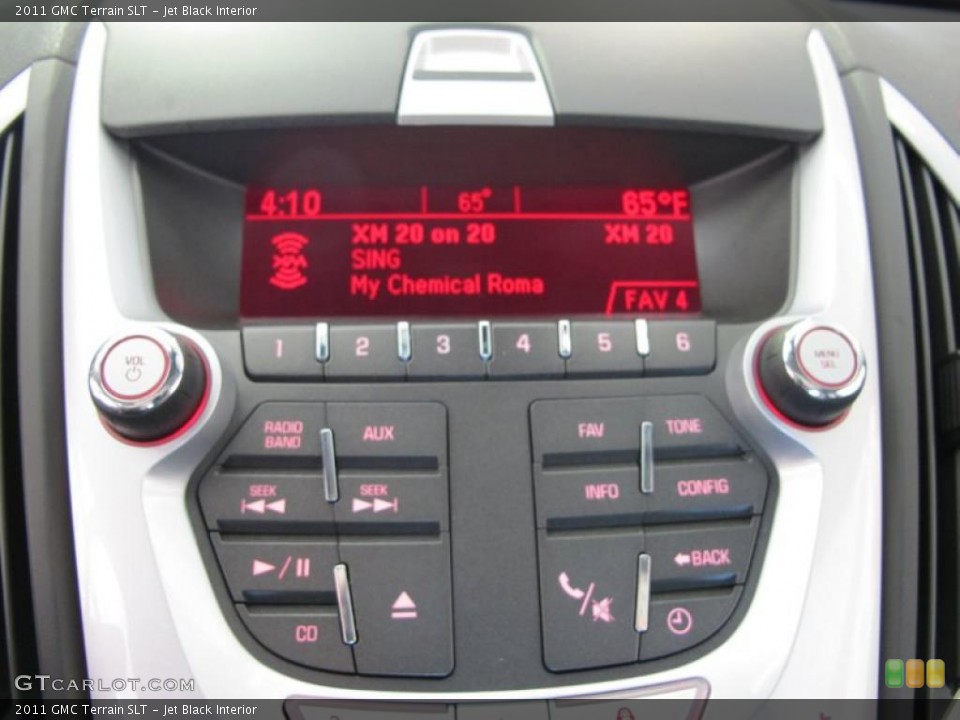 Jet Black Interior Controls for the 2011 GMC Terrain SLT #47597928
