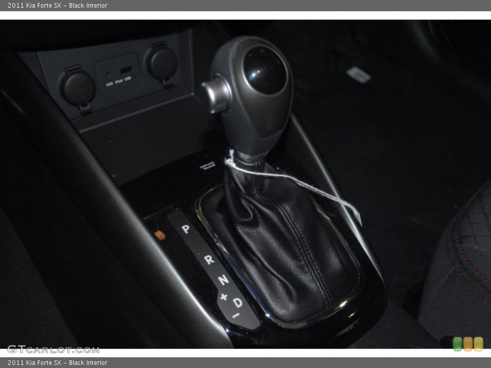 Black Interior Transmission for the 2011 Kia Forte SX #47600738