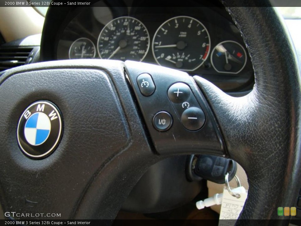 Sand Interior Controls for the 2000 BMW 3 Series 328i Coupe #47602523