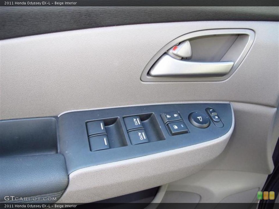Beige Interior Controls for the 2011 Honda Odyssey EX-L #47610773