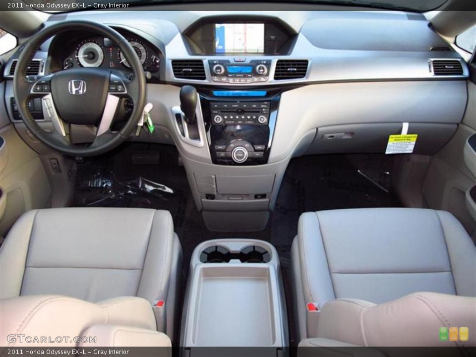 Gray Interior Dashboard for the 2011 Honda Odyssey EX-L #47611016