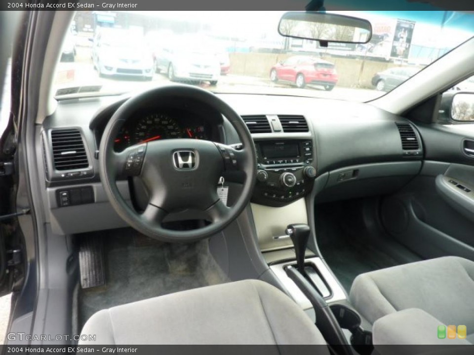 Gray Interior Prime Interior for the 2004 Honda Accord EX Sedan #47611355