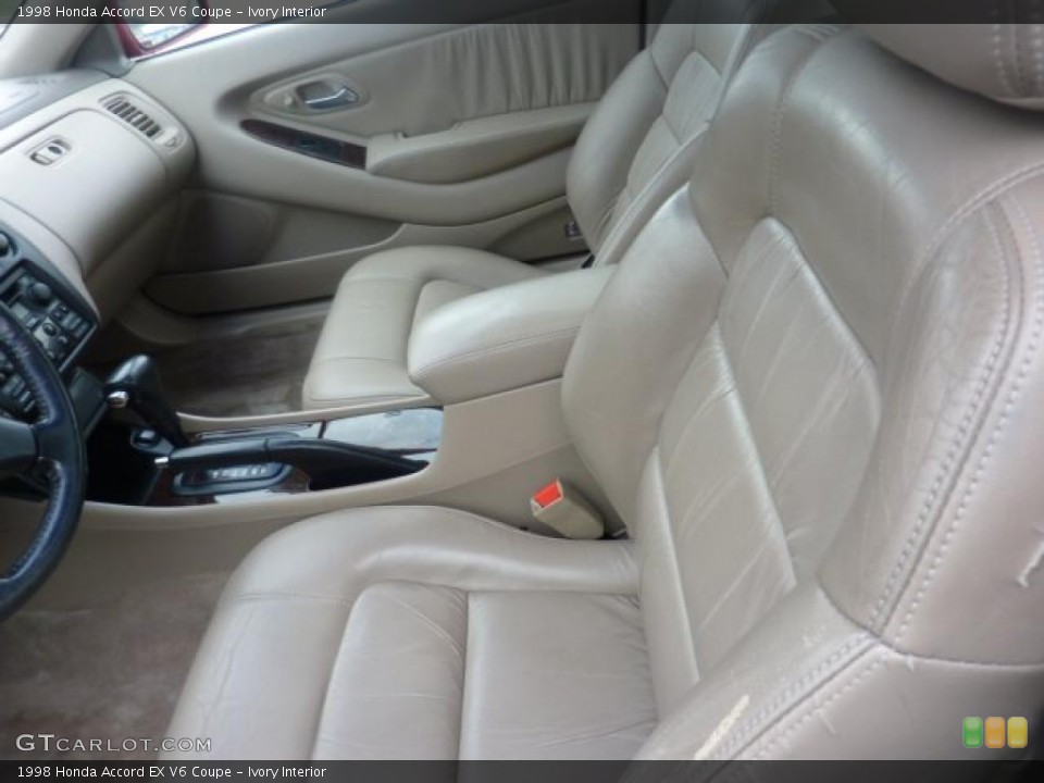 Ivory Interior Photo for the 1998 Honda Accord EX V6 Coupe #47611952