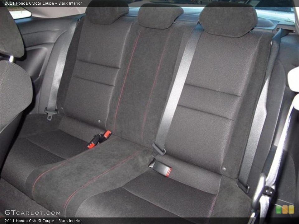 Black Interior Photo for the 2011 Honda Civic Si Coupe #47612018