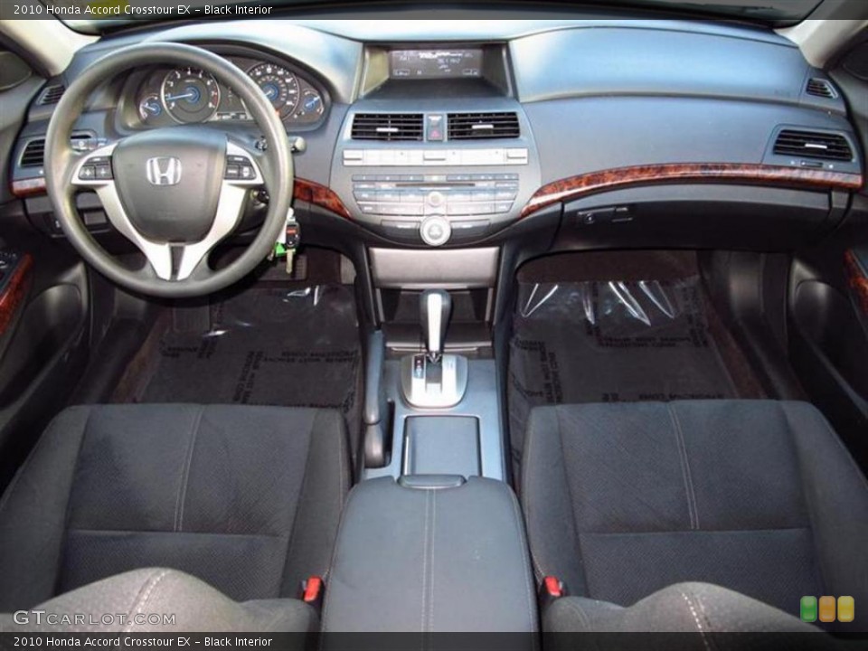 Black Interior Dashboard for the 2010 Honda Accord Crosstour EX #47612273