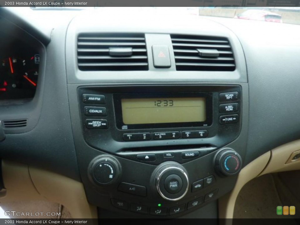 Ivory Interior Controls for the 2003 Honda Accord LX Coupe #47612435