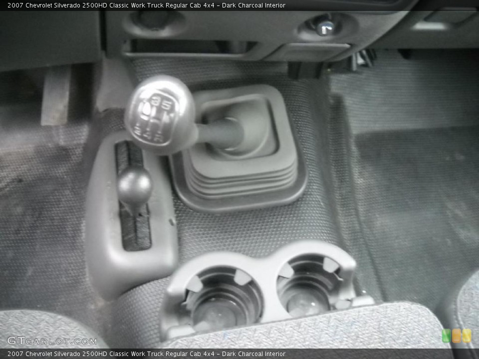 Dark Charcoal Interior Transmission for the 2007 Chevrolet Silverado 2500HD Classic Work Truck Regular Cab 4x4 #47612663