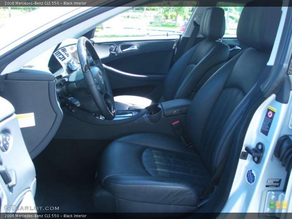 Black Interior Photo for the 2008 Mercedes-Benz CLS 550 #47616827