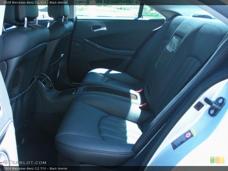 Black Interior Photo for the 2008 Mercedes-Benz CLS 550 #47616857