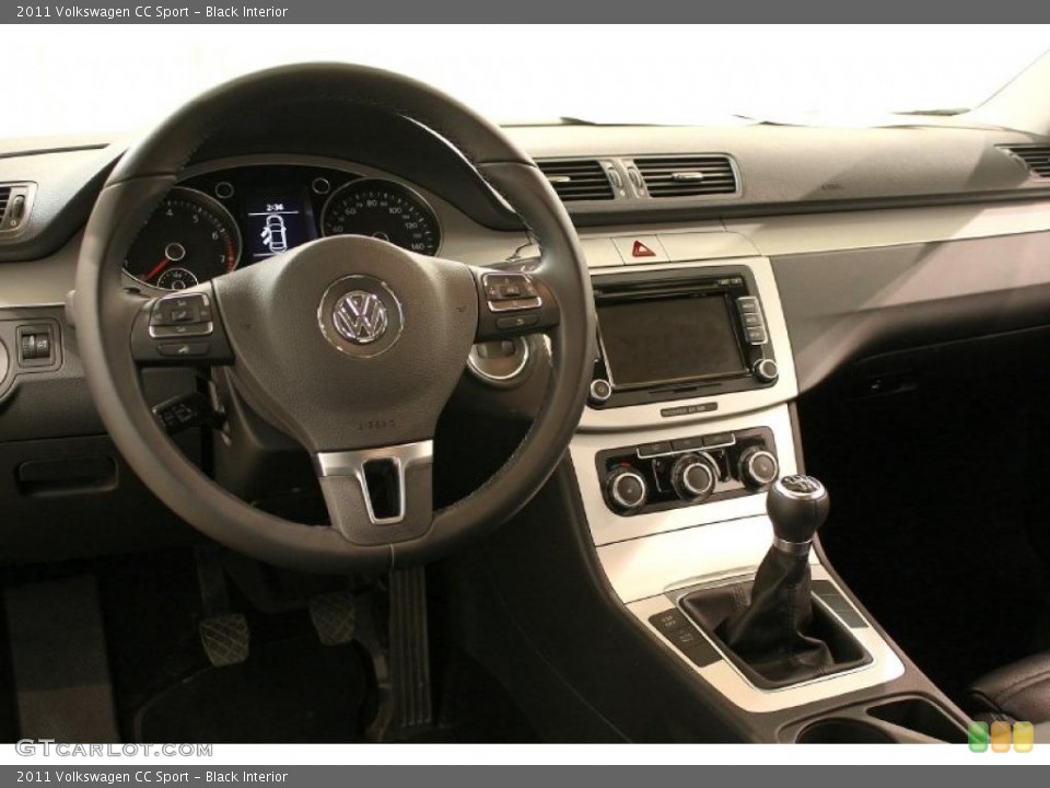 Black Interior Dashboard for the 2011 Volkswagen CC Sport #47619170