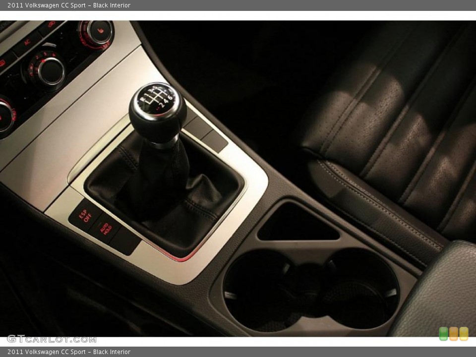 Black Interior Transmission for the 2011 Volkswagen CC Sport #47619320