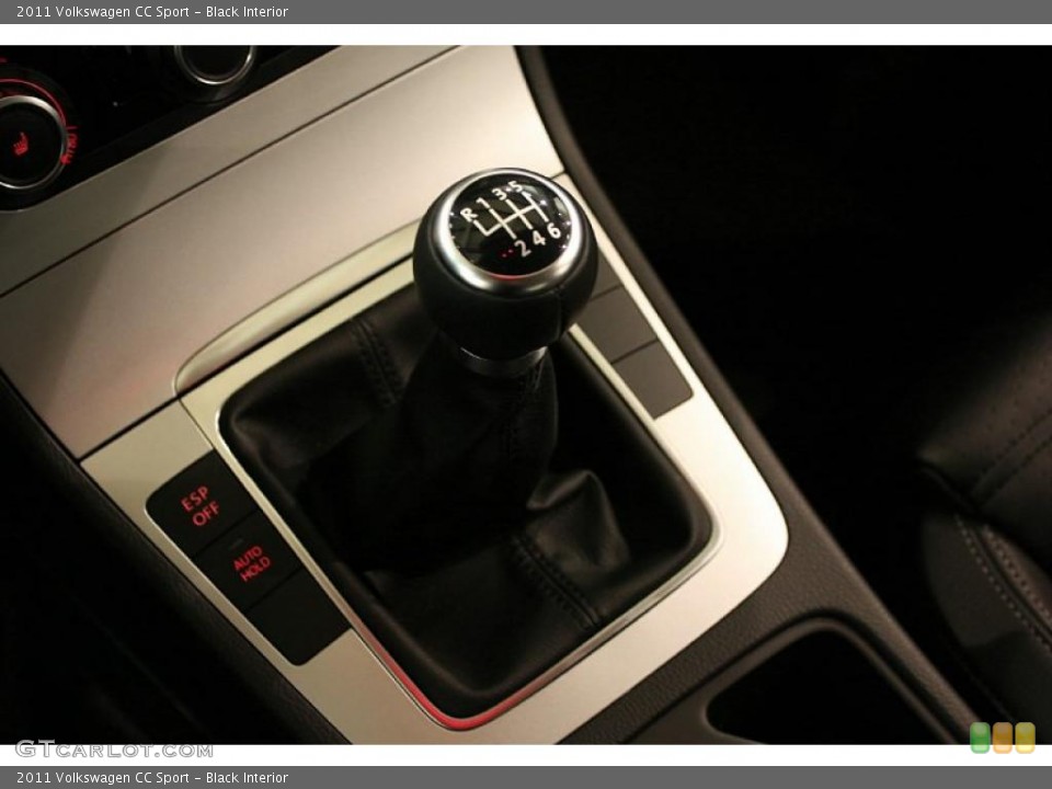 Black Interior Transmission for the 2011 Volkswagen CC Sport #47619338