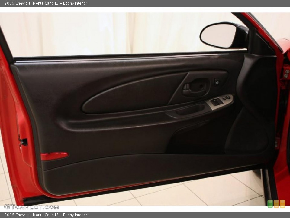 Ebony Interior Door Panel for the 2006 Chevrolet Monte Carlo LS #47620181