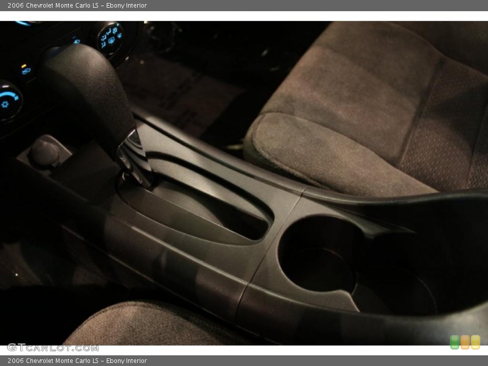 Ebony Interior Transmission for the 2006 Chevrolet Monte Carlo LS #47620262
