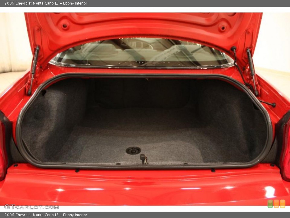 Ebony Interior Trunk for the 2006 Chevrolet Monte Carlo LS #47620301