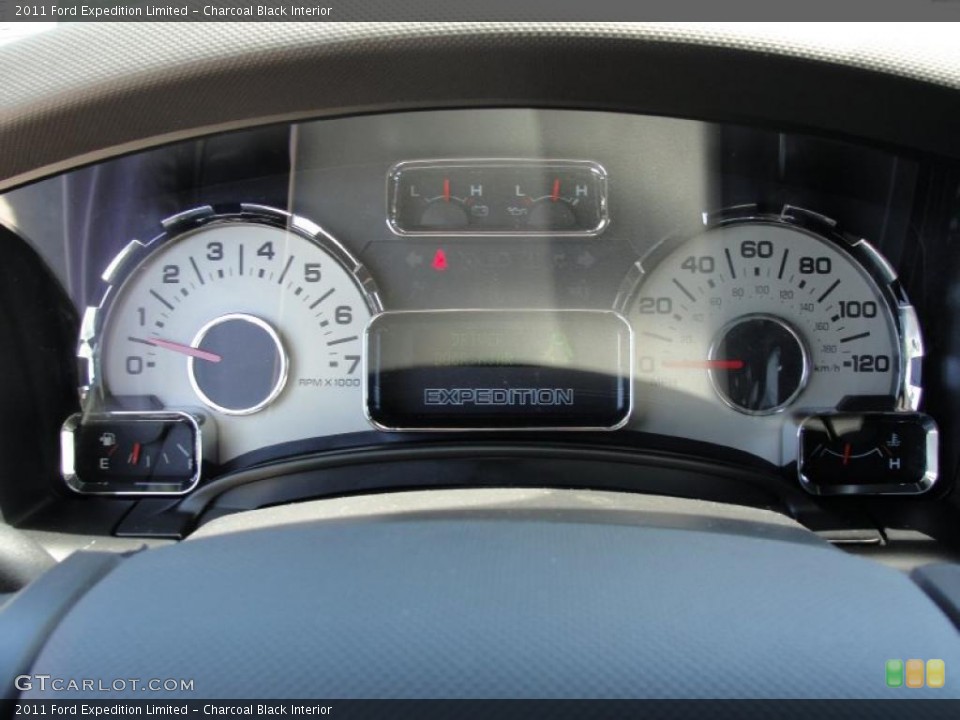 Charcoal Black Interior Gauges for the 2011 Ford Expedition Limited #47622371