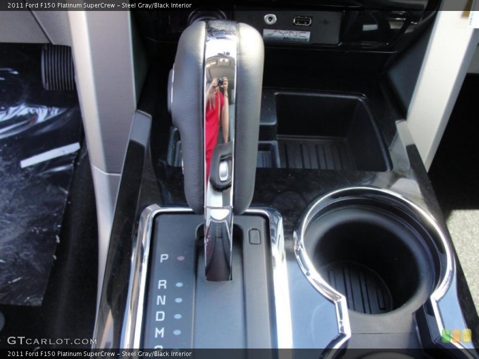 Steel Gray/Black Interior Transmission for the 2011 Ford F150 Platinum SuperCrew #47622938