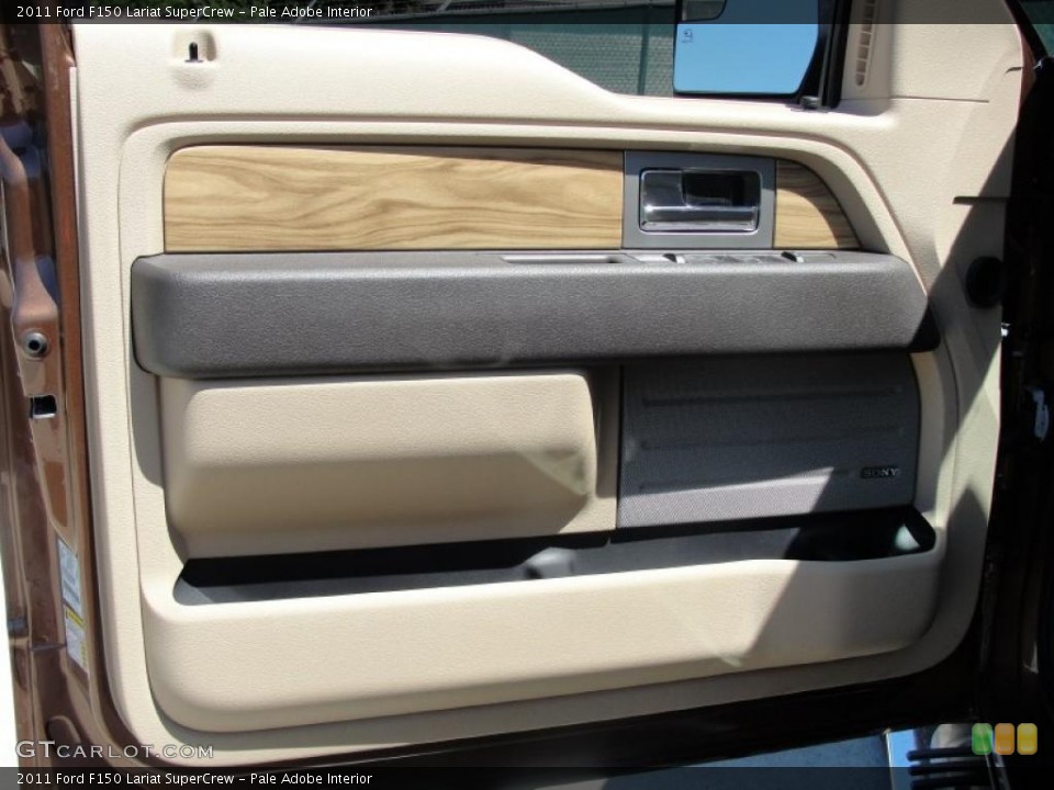 Pale Adobe Interior Door Panel for the 2011 Ford F150 Lariat SuperCrew #47623388