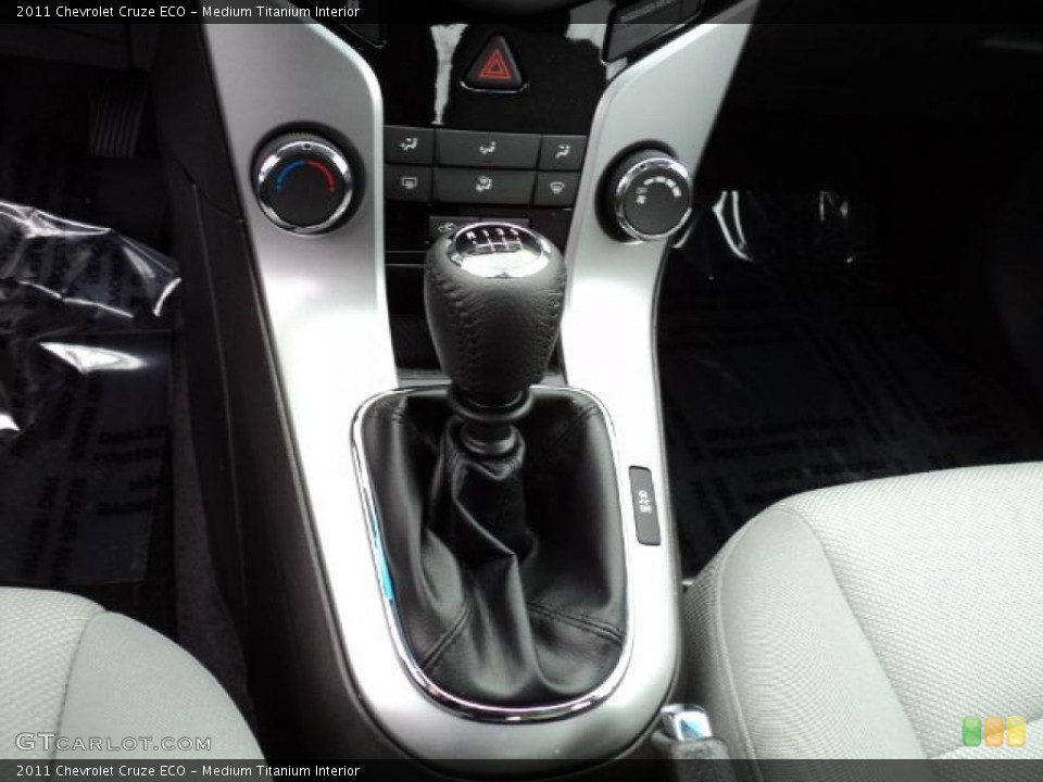 Medium Titanium Interior Transmission for the 2011 Chevrolet Cruze ECO #47623397