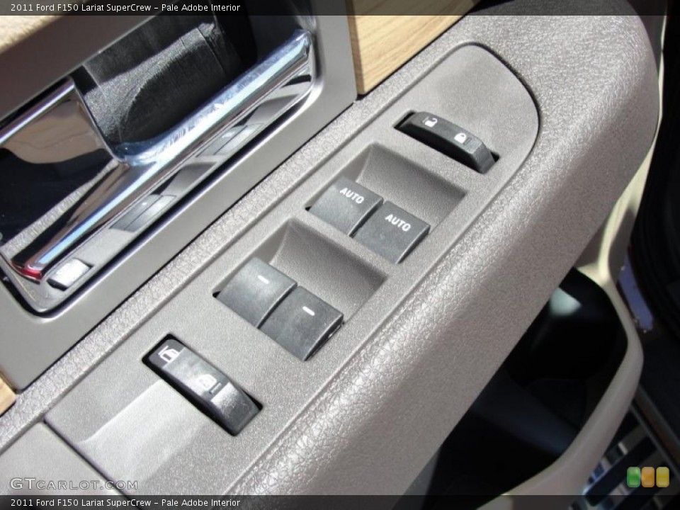 Pale Adobe Interior Controls for the 2011 Ford F150 Lariat SuperCrew #47623409